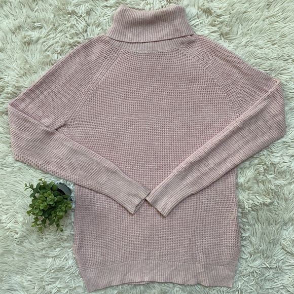 J. Crew Mercantile Turtleneck Sweater 💗 Pink - Picture 3 of 12